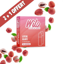 Recharges WILO - Litchi Glacé