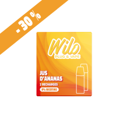 Recharges WILO - Jus d'Ananas