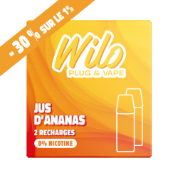 Recharges WILO - Jus d'Ananas