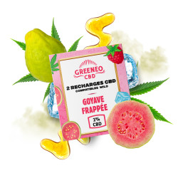 2 RECHARGES GOYAVE FRAPPÉE 1%