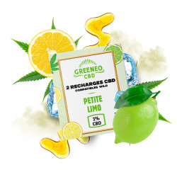 2 RECHARGES LA PETITE LIMO 1%