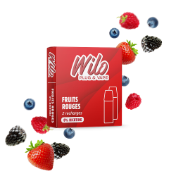 Recharges WILO - Fruits Rouges